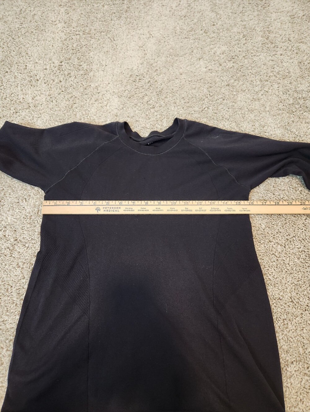 Sweaty Betty Athlete Seamless Workout Long Sleeve Top Size Medium - Picture 10 of 11